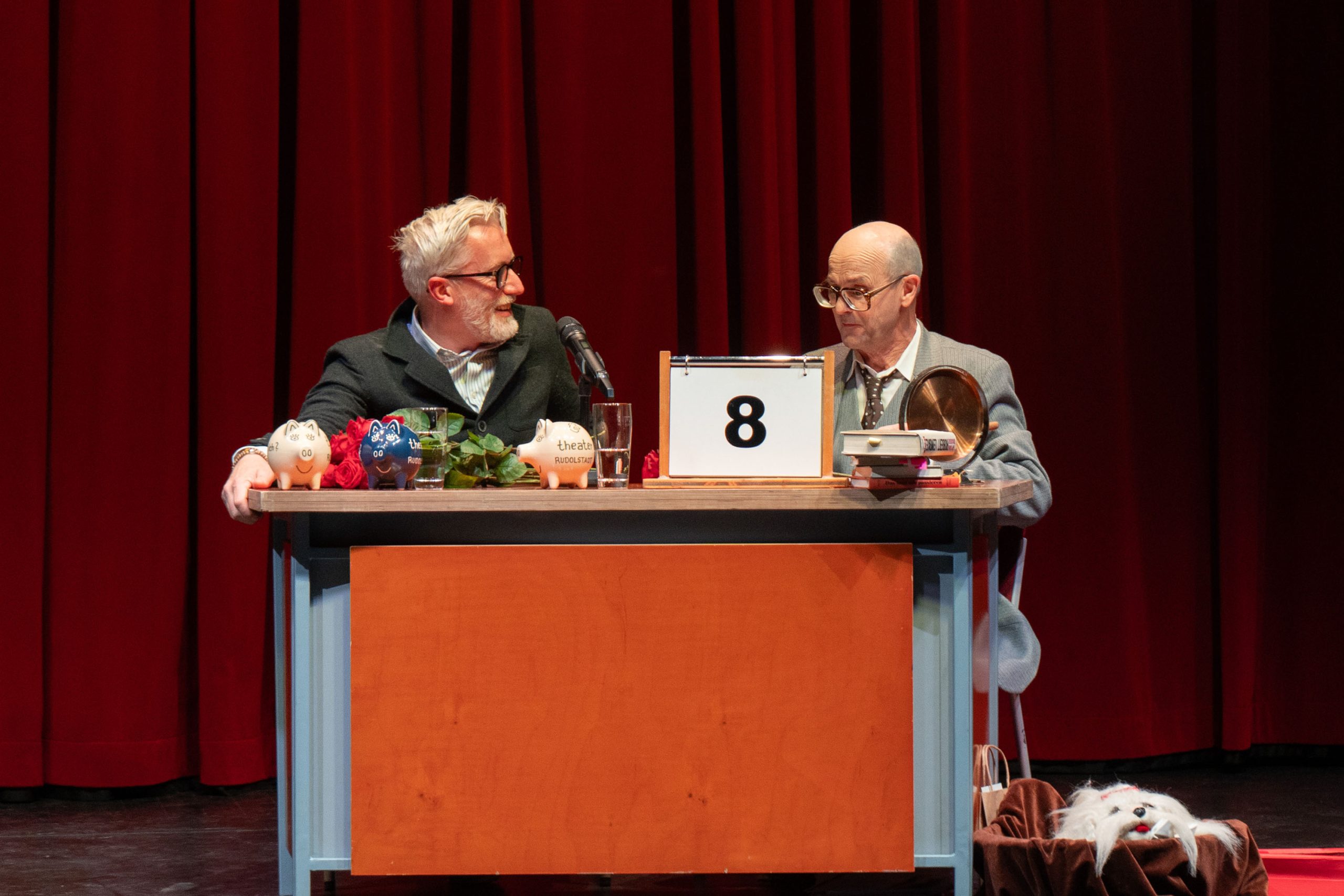 Prof. Dr. Benjamin Immanuel neben Steffen Mensching als Stargast.