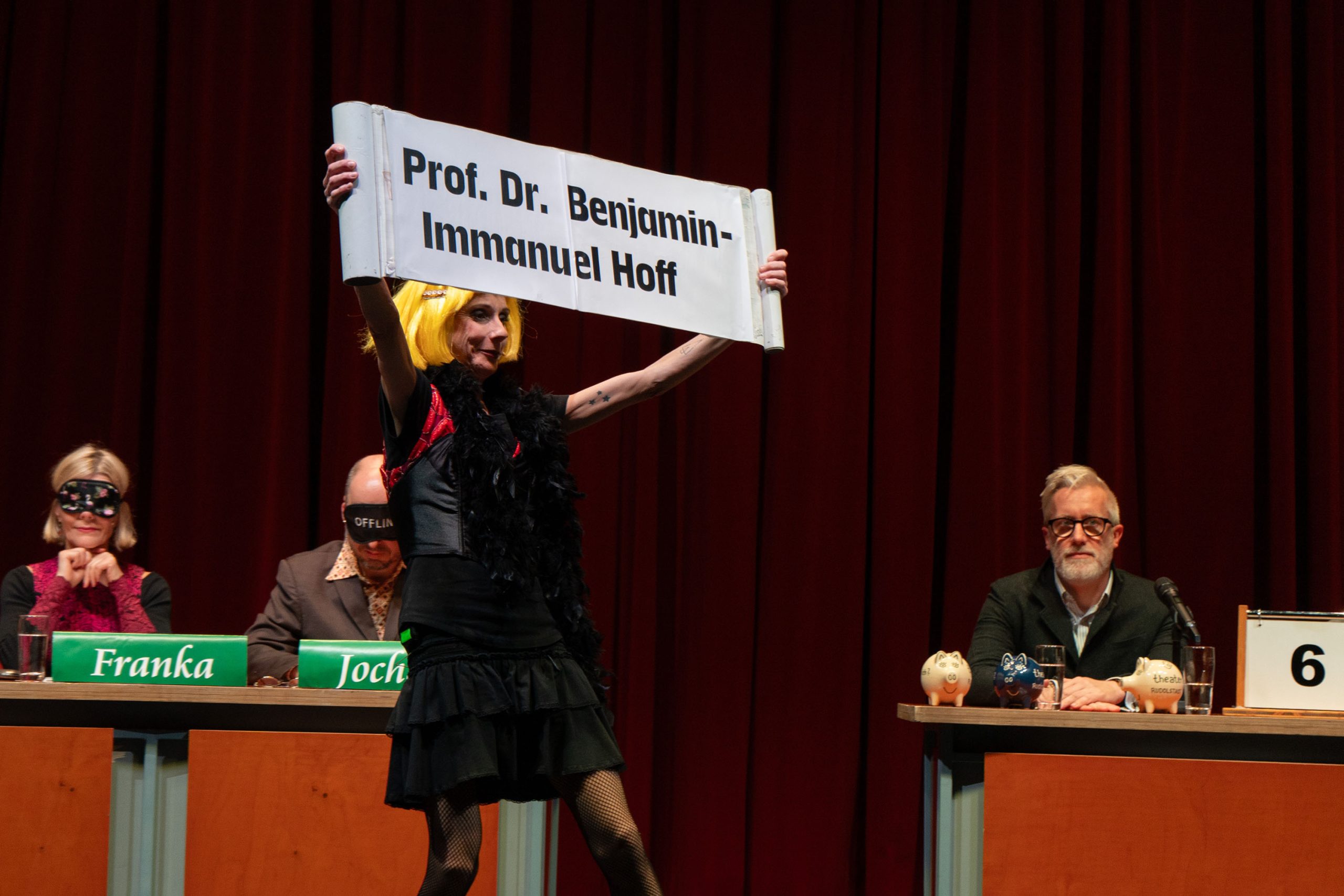 Enthüllung des Stargastes Prof. Dr. Benjamin Immanuel Hoff bei MMM.